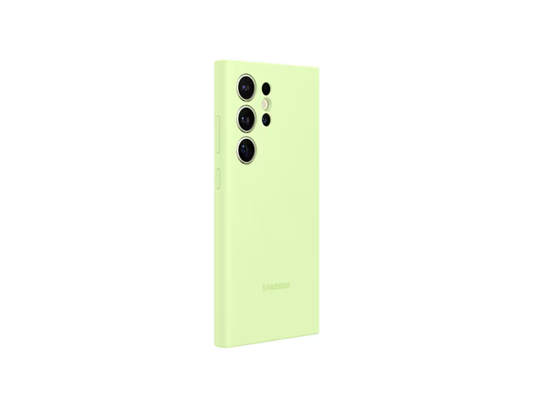Buy Samsung Galaxy S24 Ultra Silicone Case - Lime in Qatar Buy Samsung Galaxy S24 Ultra Silicone Case - Lime in Qatar